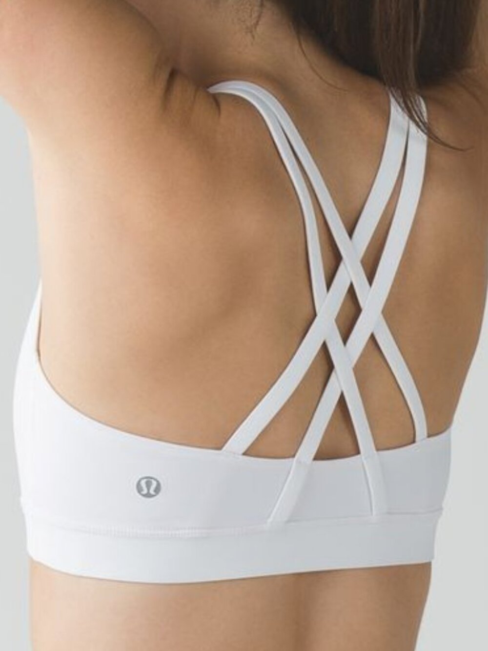 lululemon athletica White Strappy Sports Bra